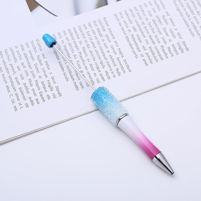 Wholesale Gradient Color Sugar Beadable Pens Rhinestone DIY Pens